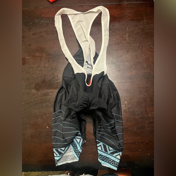 Castelli Mens L Black and White Cycling Bib Shorts - Picture 1 of 4